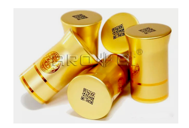 壹定发瓶盖二维码喷码机在瓶盖上赋码